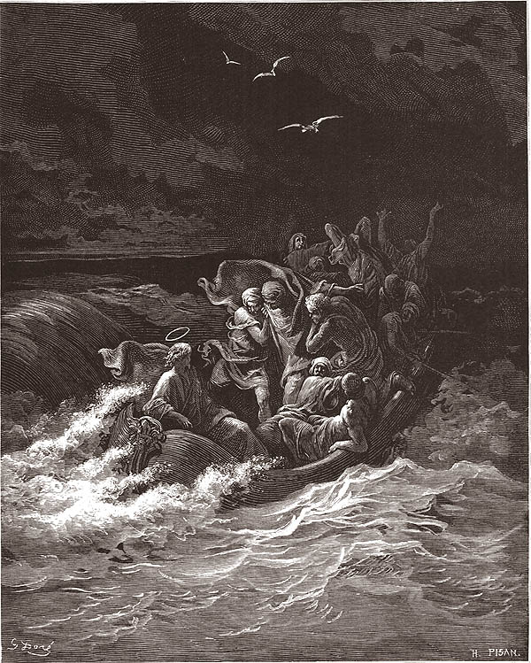 GESU CALMA LA TEMPESTA MARCO 4,39